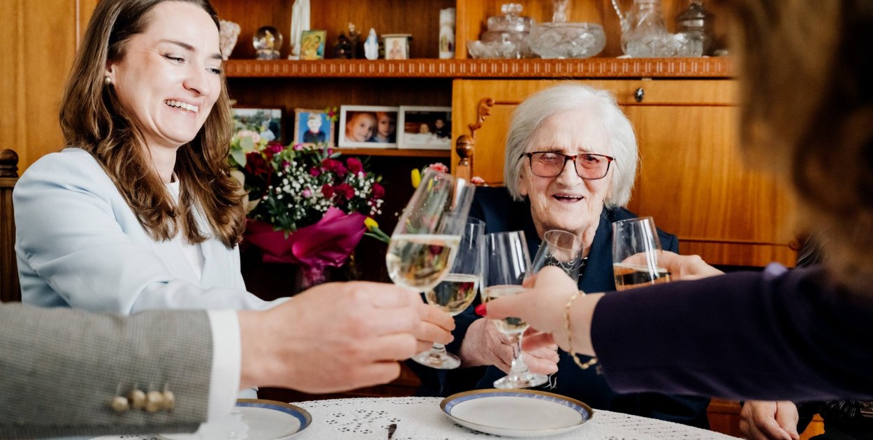 103 lata pani Stanisławy Błasiak z gminy Łoniów!