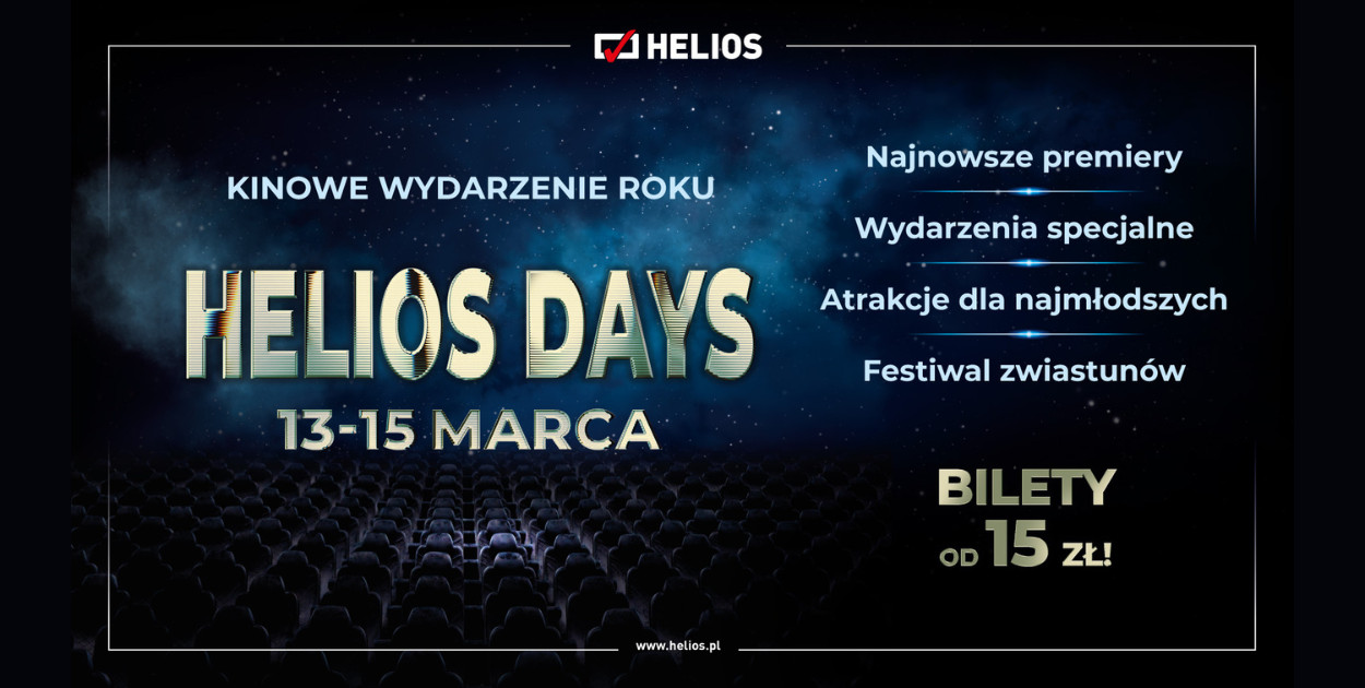 Repertuar kina Helios Stalowa Wola 13-19.03.2026 r