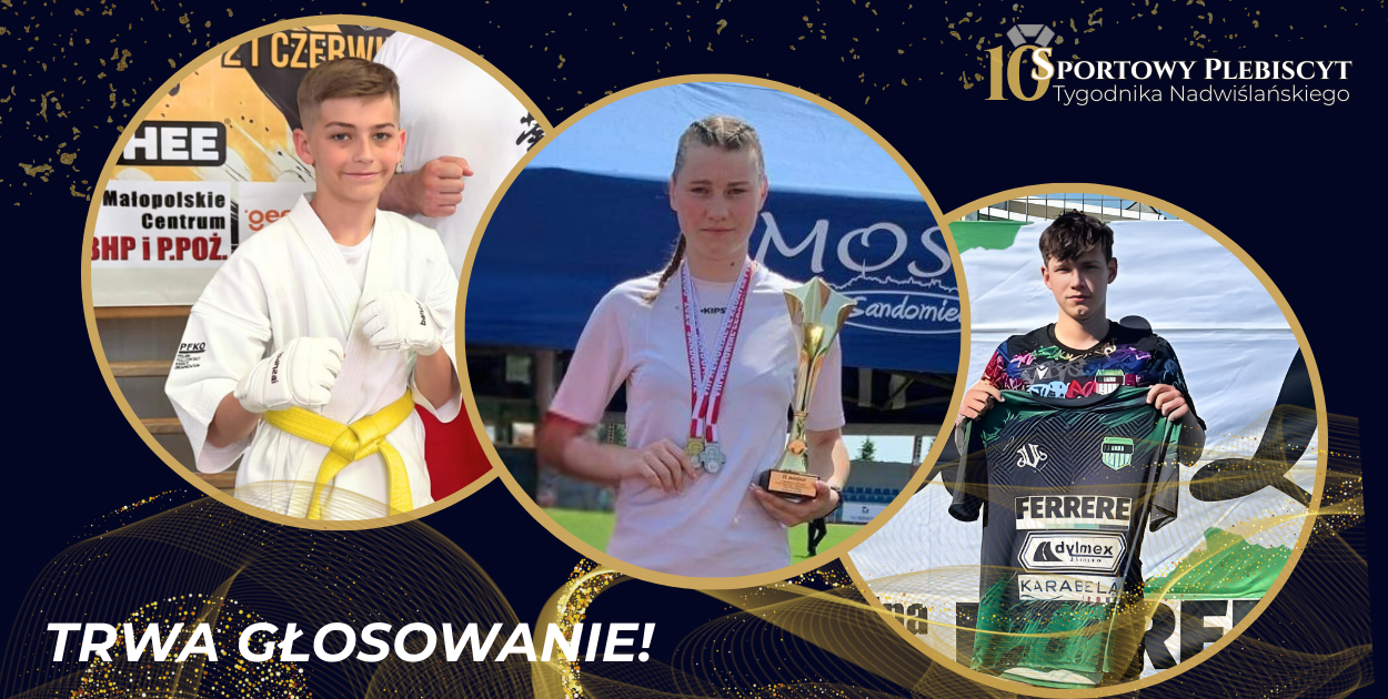 Aktualne wyniki głosowania NAJLEPSZY – NAJPOPULARNIEJSZY SPORTOWIEC pow. sand.