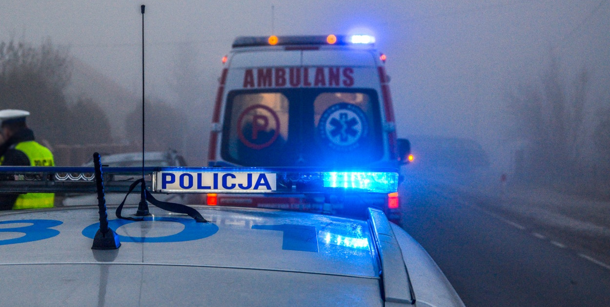 Tragedia na drodze krajowej. Nie żyje 65-latek