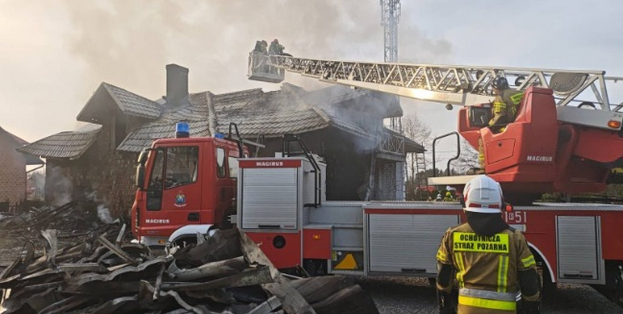 Żołnierz tarnobrzeskiego batalionu WOT stracił wszystko w pożarze