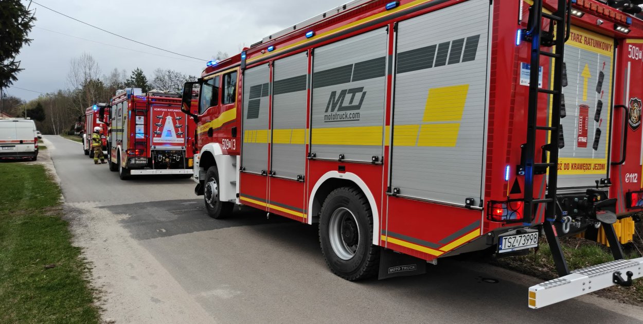 Pod Staszowem doszło do uszkodzenia gazociągu