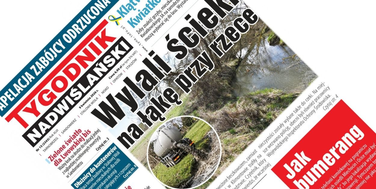 Co w najnowszym numerze Tygodnika Nadwiślańskiego? – 9 kwietnia 2026