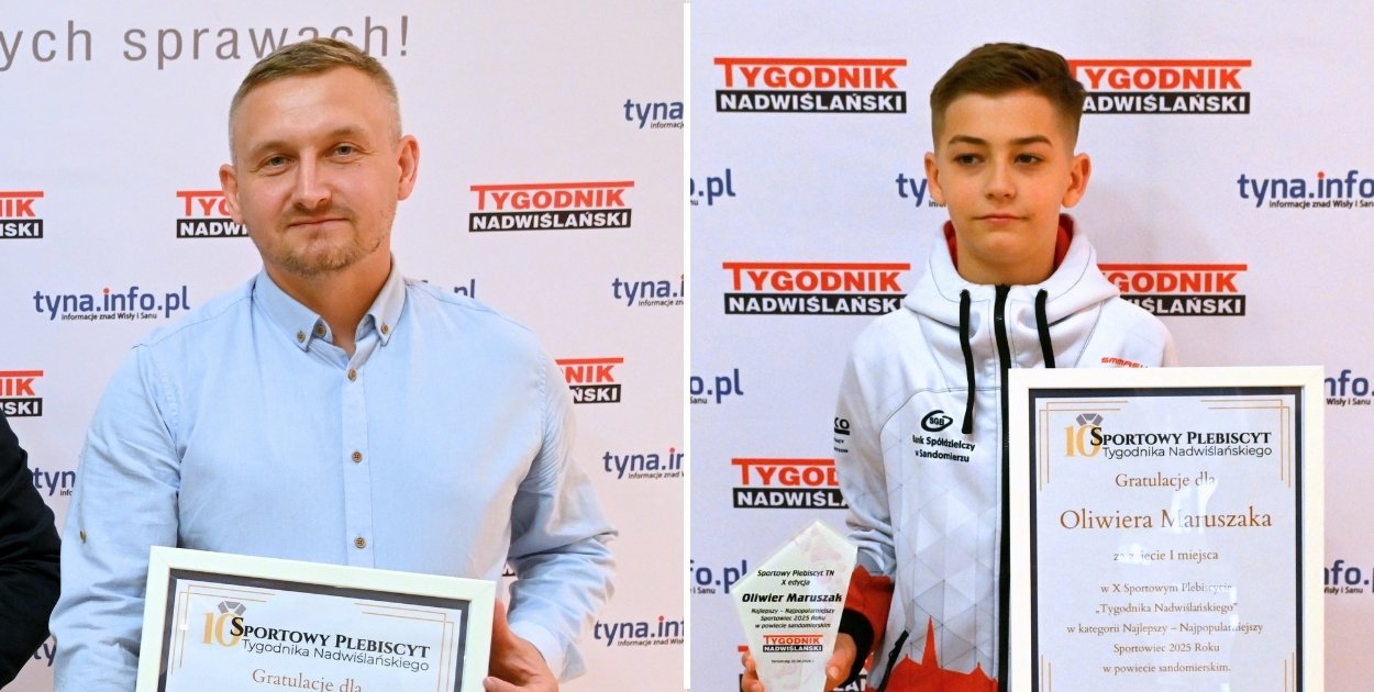Daniel Kuciński i Oliwier Maruszak sportowcami roku 2025 w plebiscycie TN!