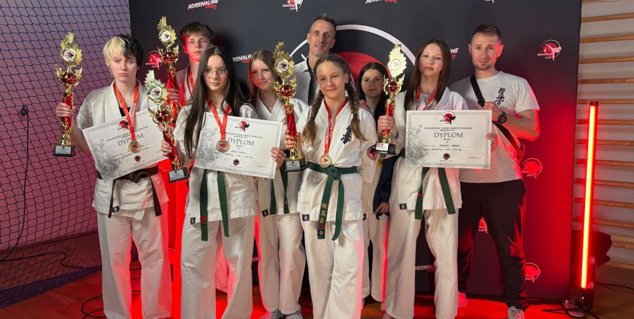 Pięć medali Tarnobrzeskiego Klubu Kyokushin Karate w Limanowej