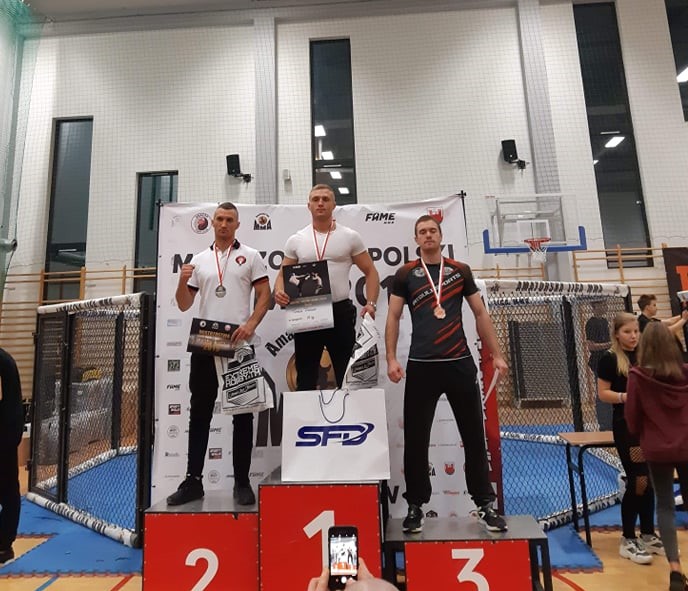 Tomasz Piechota - Mistrz Polski MMA 2019 w kategorii 84 kg.