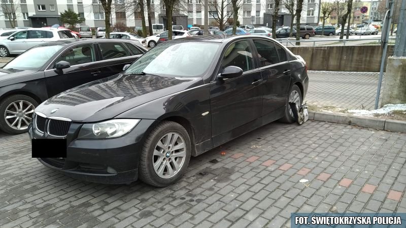 Próba kradzieży BMW w Skarżysku
