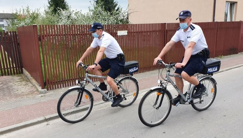 patrol rowerowy policji